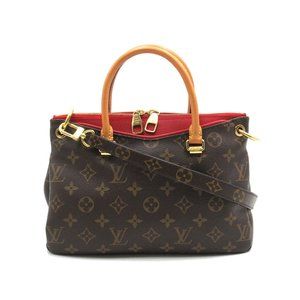 Pallas BB Monogram Canvas Shoulder Bag